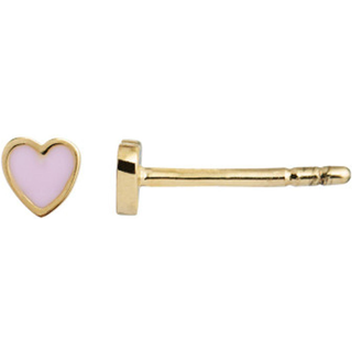STINE A Jewelry Petit Love Heart ørering 1181-02-Lightpink (½ par)