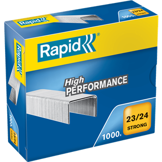 Rapid hæfteklammer high performance 23/24 strong 1000 stk.