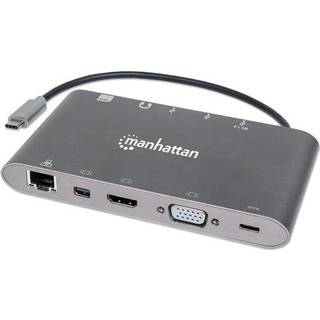 MANHATTAN SuperSpeed USB-C 7-in-1-Dockingstation