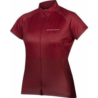 Endura Hummvee Ray Jersey til kvinder - Bordeaux - Størrelse Small