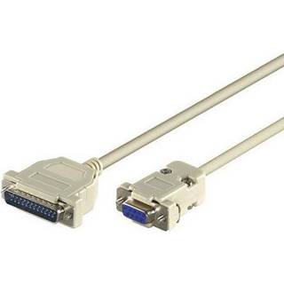 MICROCONNECT ModemCable DB9-DB25 3M  F/M