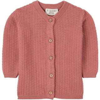 Fixoni Knit Cardigan Dusty Rose 50 cm    50 cm  Unisex