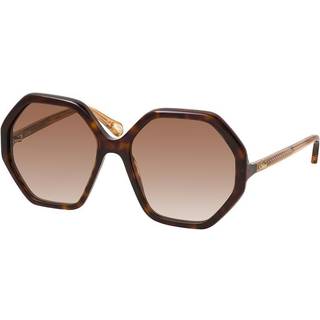 Chloé CH0008S 004 58 Solbriller Mænd Tortoiseshell - Dark Havana - 58mm