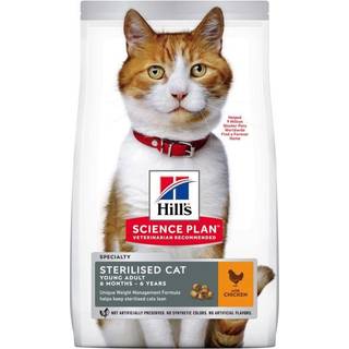 Hill's SCIENCE PLAN Steriliseret Tørfoder Til Voksne Katte Med Kylling - 7 kg
