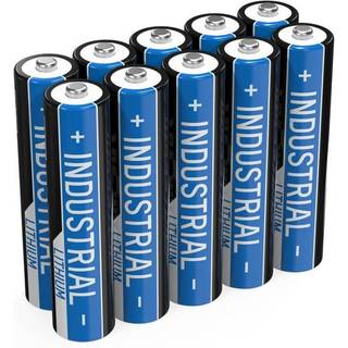 Ansmann AAA-batteri Lithium Industrial LR03 Lithium 1150 mAh 1.5 V 10 stk