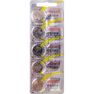 Maxell Lithium CR1616 batterier - 5 stk.