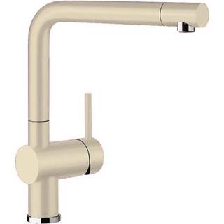 Blanco Linus-S SILGRANIT®-Look med udtræk Champagne