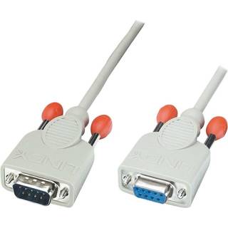 Lindy RS232 seriel kabel, D-Sub 9 han - hun | 3 meter | PRIS-MATCH