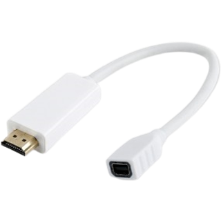 Microconnect Hdmmdp Videokabel Adapter 0,1 M Hdmi Type A (standard) Mini Displayport Hvid 0.1m. Hdmi Mini Displayport Hvid