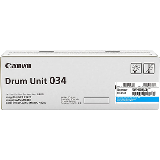 Canon CRG 034 / 9457B001 Cyan Drum - Tromlekit Cyan