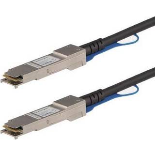 StarTech.com Juniper EX-QSFP-40GE-DAC50CM Comp SFP+ Cable - 0.5 m (1.6 ft.) - 40GBase direct attach cable - 50 cm - black - Sort - 0.5 meter