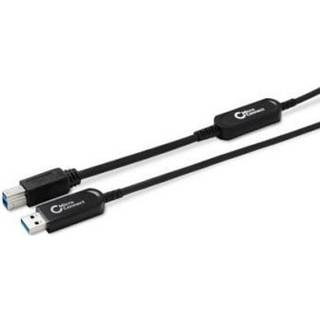 MicroConnect Premium Optic Fiber USB 3.0 A-B kabel, 10m. 15m. 20m. 25m. 30m. 10 meter