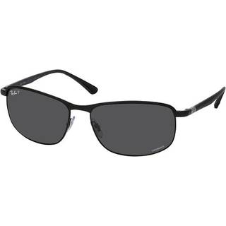 Ray - Ban Unisex RB3671CH CHROMANCE 186/K8 Solbriller Metal Sort Grå Pillow Polariseret