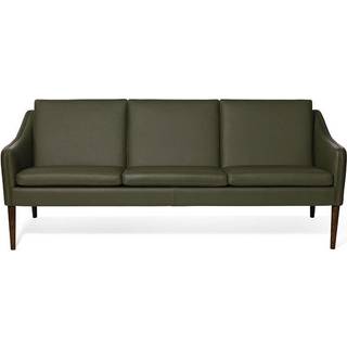 Warm Nordic Mr. Olsen 3-personers Sofa Rusty Rose / Røget Eg - 3 personers sofaer Velour Rusty Rosé - 10200123110