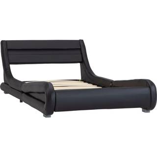 Sengestel Med Led Kunstlæder - 100 x 200 cm