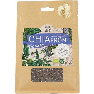 Mother Earth Sorte Chiafrø RAW & ØKO, 250 g