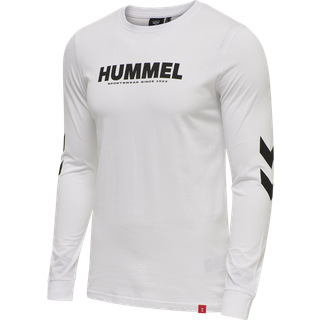 Hummel Hmllegacy L/S T-shirt White Str S