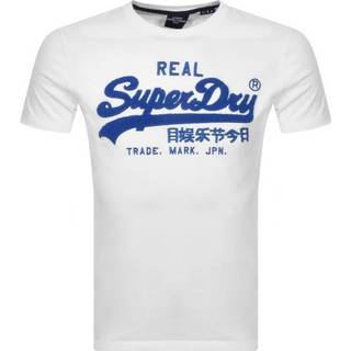 Superdry Vintage Logo T-shirt i almindelig kvalitet og chenille-stil