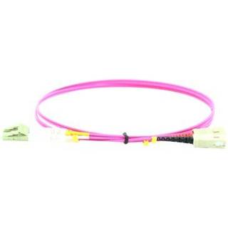 MicroConnect LC-SC duplex OM4 optisk kabel | 10 meter | PRIS-MATCH