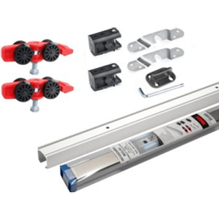 Svalk skydedørsbeslag RollLock 2 63-120cm 60kg 992