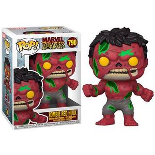 "Funko Pop Marvel Zombie Red Hulk"