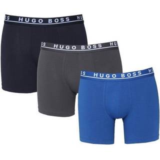 BOSS Herren Trunks blau,grau Baumwolle & Mix unifarben