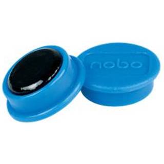 Magnet 24mm blå pakke a 10, Nobo 1915292