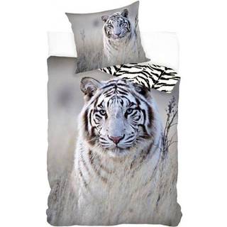 Tiger Sengetøj 140 x 200, 100 procent bomuld