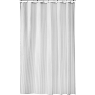 Etol Design Jacquard badeforhæng hvid 180x200 cm