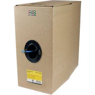 StarTech.com Bulk Roll of Blue CMR Cat 6 Solid UTP Riser Cable