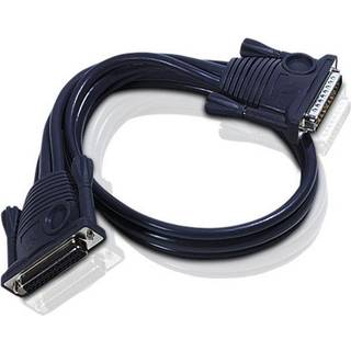 Aten Datakabel 1.8m. Db-25 Db-25 Sort