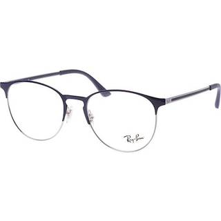 Ray - Ban Unisex RX6375 2981 Optiske stel Metal Blå Transparent Pantos Normal