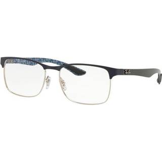 Ray-Ban RX8416 3016 53 Briller Mænd Blue - Silver On Top Matte Blue - 53mm