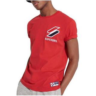 Superdry Sportstyle T-shirt i chenille-stof