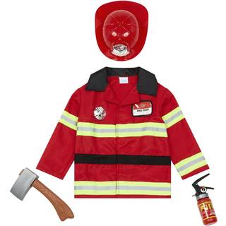 Great Pretenders udklædningstøj Brandmand m. tilbehør - str. 3-6 år Str. 3-4 år