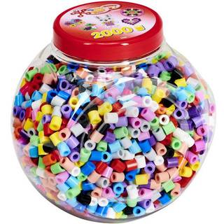Hama Maxi, perler, 2.000 stk., 14 blandede farver [Levering: 1-2 dage]