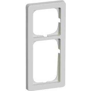 LK FUGA Baseline 63 ramme 2x1 modul, hvid