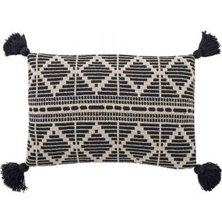 Bloomingville Bloomingville pude sorte kvaster 40x60 cm Sort