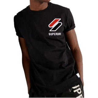 Superdry Sportstyle T-shirt i chenille-stof