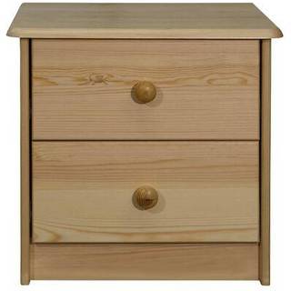 Sengeskab 43X34X40 Cm Massivt Fyrretræ