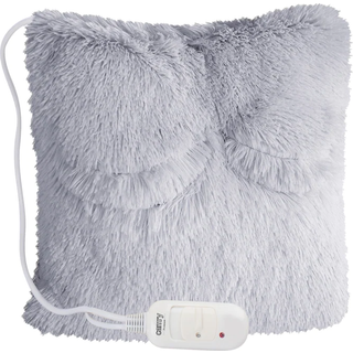 Varmepude 38 x 38 cm, med fod/hånd huller 2 Varmeindstillinger & overophedningsbeskyttelse (80W)