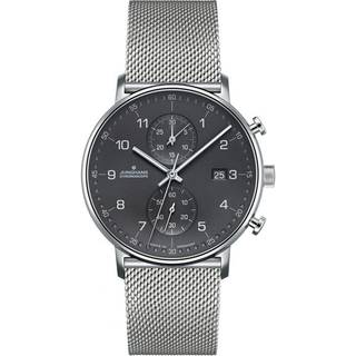 Junghans Form C Quartz 41/4877.44 - Herre - 40 mm - Analog - Quartz - Safirglas