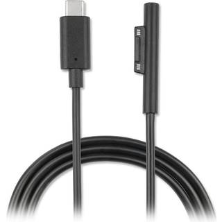 4Smarts USB-C til Microsoft Surface Connect-kabel 5A, 1m - Sort