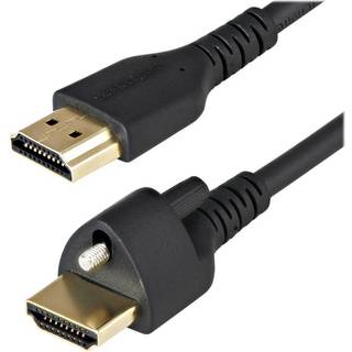 StarTech.com HDMI 2.0 Cable with Locking Screw 1m