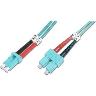 DIGITUS patch cable - 5 m - aqua - Blå - 5 meter