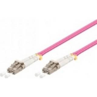 MicroConnect LC-LC Multimode duplex OM4 optisk kabel | 1,5 meter | PRIS-MATCH