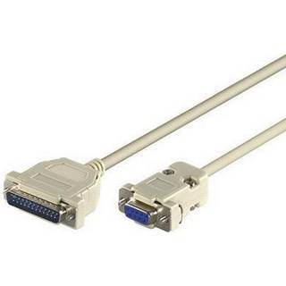 MICROCONNECT Serial Printer Cable, 1.8m