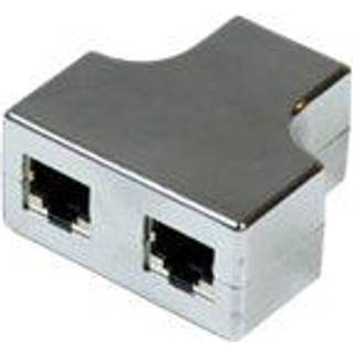 MICROCONNECT Y-ADAPTER RJ45-2xRJ45 F/F 8P