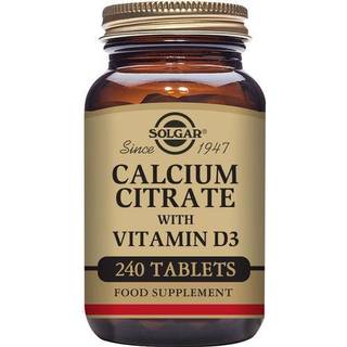 Solgar Calcium Citrate + D3 - 240 tabl