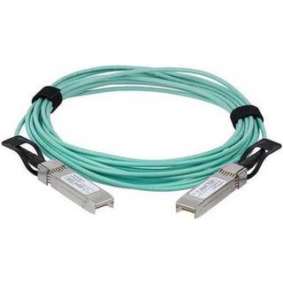 StarTech.com Cisco SFP-10G-AOC5M Comp. SFP+ AOC Fiber Cable - 5 m (16.4 ft) - 10GBase direct attach cable - 5 m - black - Sort - 5 meter